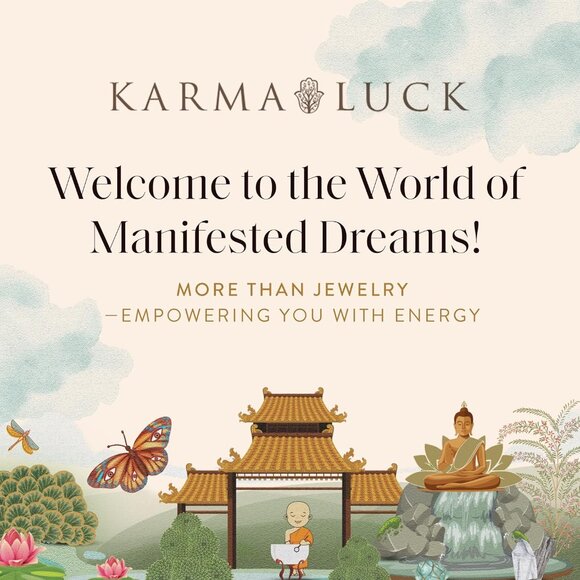 Women's Hematite Stone Beaded Bracelet with Evil Eye Charm Adjustable 5.5-7.5 in - Picture 7 of 7